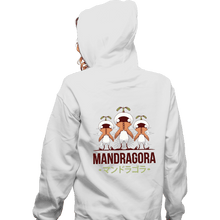 Load image into Gallery viewer, Shirts Zippered Hoodies, Unisex / Small / White Mandragoras
