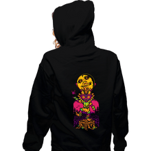 Load image into Gallery viewer, Daily_Deal_Shirts Zippered Hoodies, Unisex / Small / Black Moonlit Fate