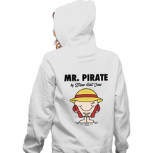 Load image into Gallery viewer, Shirts Zippered Hoodies, Unisex / Small / White The Little Mr Pirate
