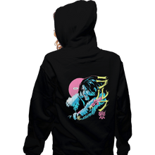 Load image into Gallery viewer, Shirts Zippered Hoodies, Unisex / Small / Black Trevor The Vampire Hunter