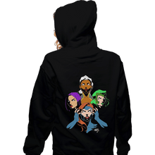 Load image into Gallery viewer, Shirts Zippered Hoodies, Unisex / Small / Black X-Women Rhapsody