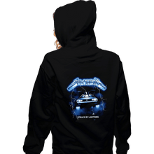 Load image into Gallery viewer, Daily_Deal_Shirts Zippered Hoodies, Unisex / Small / Black Struck By Lightning
