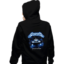 Load image into Gallery viewer, Daily_Deal_Shirts Zippered Hoodies, Unisex / Small / Black Struck By Lightning