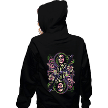 Load image into Gallery viewer, Shirts Zippered Hoodies, Unisex / Small / Black Suit Of Trickery