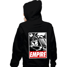 Load image into Gallery viewer, Shirts Zippered Hoodies, Unisex / Small / Black Empire
