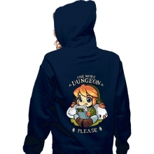 Load image into Gallery viewer, Secret_Shirts Zippered Hoodies, Unisex / Small / Navy Just One More