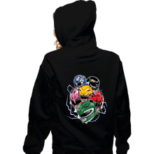 Load image into Gallery viewer, Shirts Zippered Hoodies, Unisex / Small / Black Teenagers With Attitude