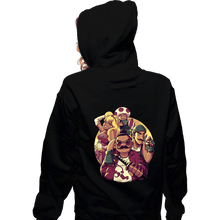 Load image into Gallery viewer, Daily_Deal_Shirts Zippered Hoodies, Unisex / Small / Black The Mushroom Gang
