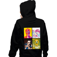 Load image into Gallery viewer, Secret_Shirts Zippered Hoodies, Unisex / Small / Black The Nerdy 4