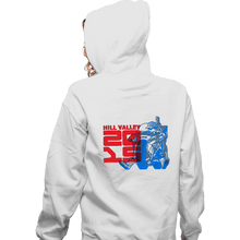 Load image into Gallery viewer, Shirts Zippered Hoodies, Unisex / Small / White Hill Valley 2015 Light
