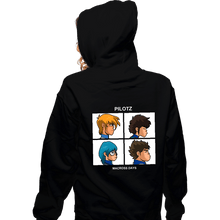 Load image into Gallery viewer, Secret_Shirts Zippered Hoodies, Unisex / Small / Black Pilotz