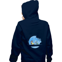 Load image into Gallery viewer, Shirts Pullover Hoodies, Unisex / Small / Navy Hakuna Ohanata