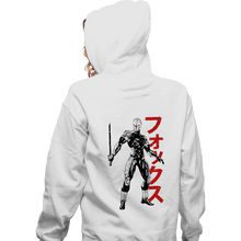 Load image into Gallery viewer, Shirts Zippered Hoodies, Unisex / Small / White The Gray Fox
