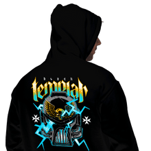 Load image into Gallery viewer, Sold_Out_Shirts Zippered Hoodies, Unisex / Small / Black Black Templar Metal