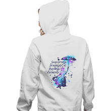 Load image into Gallery viewer, Shirts Zippered Hoodies, Unisex / Small / White Mary Watercolor