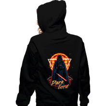Load image into Gallery viewer, Shirts Zippered Hoodies, Unisex / Small / Black Retro Dark Lord