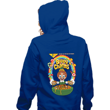 Load image into Gallery viewer, Daily_Deal_Shirts Zippered Hoodies, Unisex / Small / Royal Blue Buddy Charms