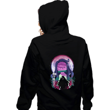 Load image into Gallery viewer, Daily_Deal_Shirts Zippered Hoodies, Unisex / Small / Black Demon  Nezuko