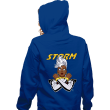Load image into Gallery viewer, Daily_Deal_Shirts Zippered Hoodies, Unisex / Small / Royal Blue Storm 97