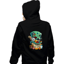 Load image into Gallery viewer, Daily_Deal_Shirts Zippered Hoodies, Unisex / Small / Black It's Always Tea Time
