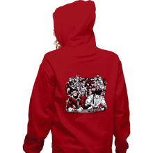 Load image into Gallery viewer, Secret_Shirts Zippered Hoodies, Unisex / Small / Red Old Friends
