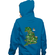Load image into Gallery viewer, Daily_Deal_Shirts Zippered Hoodies, Unisex / Small / Royal Blue Super Monty World