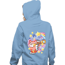 Load image into Gallery viewer, Shirts Zippered Hoodies, Unisex / Small / Royal Blue Animal Crossing - Celeste