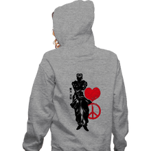 Load image into Gallery viewer, Shirts Zippered Hoodies, Unisex / Small / Sports Grey Crimson Josuke