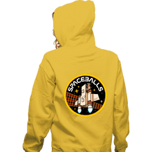 Load image into Gallery viewer, Daily_Deal_Shirts Zippered Hoodies, Unisex / Small / White Vintage Spaceballs