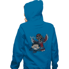 Load image into Gallery viewer, Shirts Zippered Hoodies, Unisex / Small / Royal Blue Bucky And Sam
