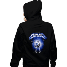 Load image into Gallery viewer, Daily_Deal_Shirts Zippered Hoodies, Unisex / Small / Black Shiny Metal