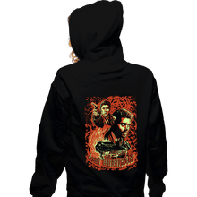 Load image into Gallery viewer, Daily_Deal_Shirts Zippered Hoodies, Unisex / Small / Black Dean