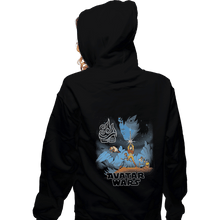Load image into Gallery viewer, Shirts Pullover Hoodies, Unisex / Small / Black Avatar Wars
