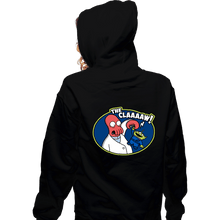 Load image into Gallery viewer, Shirts Zippered Hoodies, Unisex / Small / Black Wrong Claw!