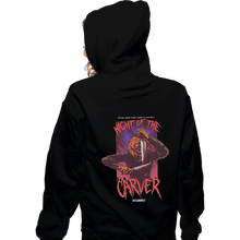 Load image into Gallery viewer, Shirts Zippered Hoodies, Unisex / Small / Black Night Of The Carver