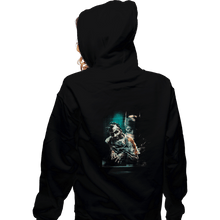 Load image into Gallery viewer, Daily_Deal_Shirts Zippered Hoodies, Unisex / Small / Black Silence Of The Laughs