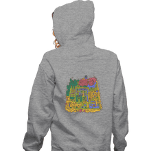 Load image into Gallery viewer, Shirts Zippered Hoodies, Unisex / Small / Sports Grey Light World