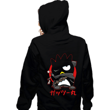 Load image into Gallery viewer, Daily_Deal_Shirts Zippered Hoodies, Unisex / Small / Black Guts-Maru
