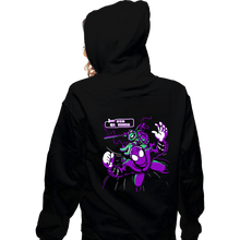 Load image into Gallery viewer, Daily_Deal_Shirts Zippered Hoodies, Unisex / Small / Black Turtle In Time