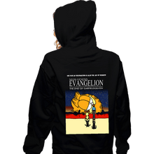 Load image into Gallery viewer, Daily_Deal_Shirts Zippered Hoodies, Unisex / Small / Black End Of Neon Genesis Garfieldgelion
