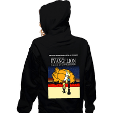 Load image into Gallery viewer, Daily_Deal_Shirts Zippered Hoodies, Unisex / Small / Black End Of Neon Genesis Garfieldgelion
