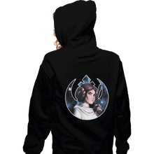 Load image into Gallery viewer, Shirts Zippered Hoodies, Unisex / Small / Black You're My Only Hope