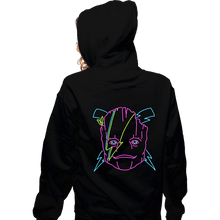 Load image into Gallery viewer, Secret_Shirts Zippered Hoodies, Unisex / Small / Black Cosmic Tree