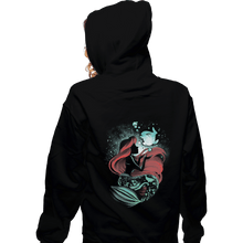 Load image into Gallery viewer, Shirts Pullover Hoodies, Unisex / Small / Black The Song Of The Mermaid