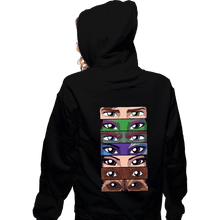 Load image into Gallery viewer, Daily_Deal_Shirts Zippered Hoodies, Unisex / Small / Black Guardian Eyes