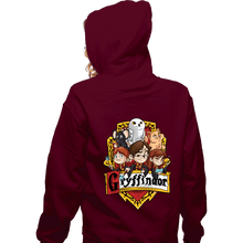 Load image into Gallery viewer, Secret_Shirts Zippered Hoodies, Unisex / Small / Maroon Little Wizards
