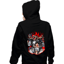Load image into Gallery viewer, Secret_Shirts Zippered Hoodies, Unisex / Small / Black The Oozaru Prince