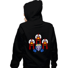 Load image into Gallery viewer, Secret_Shirts Zippered Hoodies, Unisex / Small / Black Muppets Rhapsody