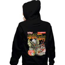 Load image into Gallery viewer, Shirts Zippered Hoodies, Unisex / Small / Black Midnite Munch