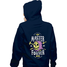 Load image into Gallery viewer, Shirts Zippered Hoodies, Unisex / Small / Navy Skeletor Forever
